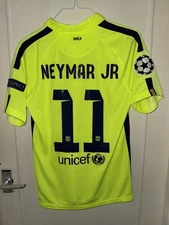 Neymar jr 11 Barcelona 2014/15 3rd Football Shirt Nike UCL camiseta barça