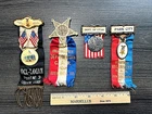 4 Scarce GAR Badges Ogden, Park City Utah Pins Medals Civil War