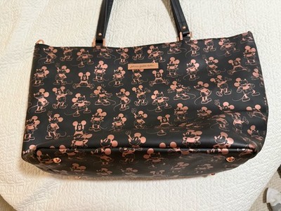 PETUNIA PICKLE BOTTOM DISNEY ROSE GOLD BLACK-MINNIE MOUSE-NWT-DIAPER BAG-1 OWNER