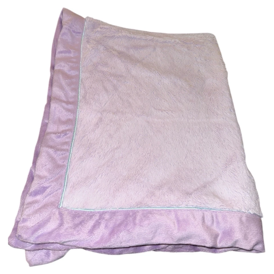 Manta bebé Babies R Us púrpura lavanda querida Sherpa 30 x 40 pulgadas  Foto 3 de 3
