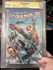 AMAZING SPIDER-MAN 1 2014 CGC 9.8 STAN LEE VARIANT SIGNED 4x, Lee, Ramos, More..