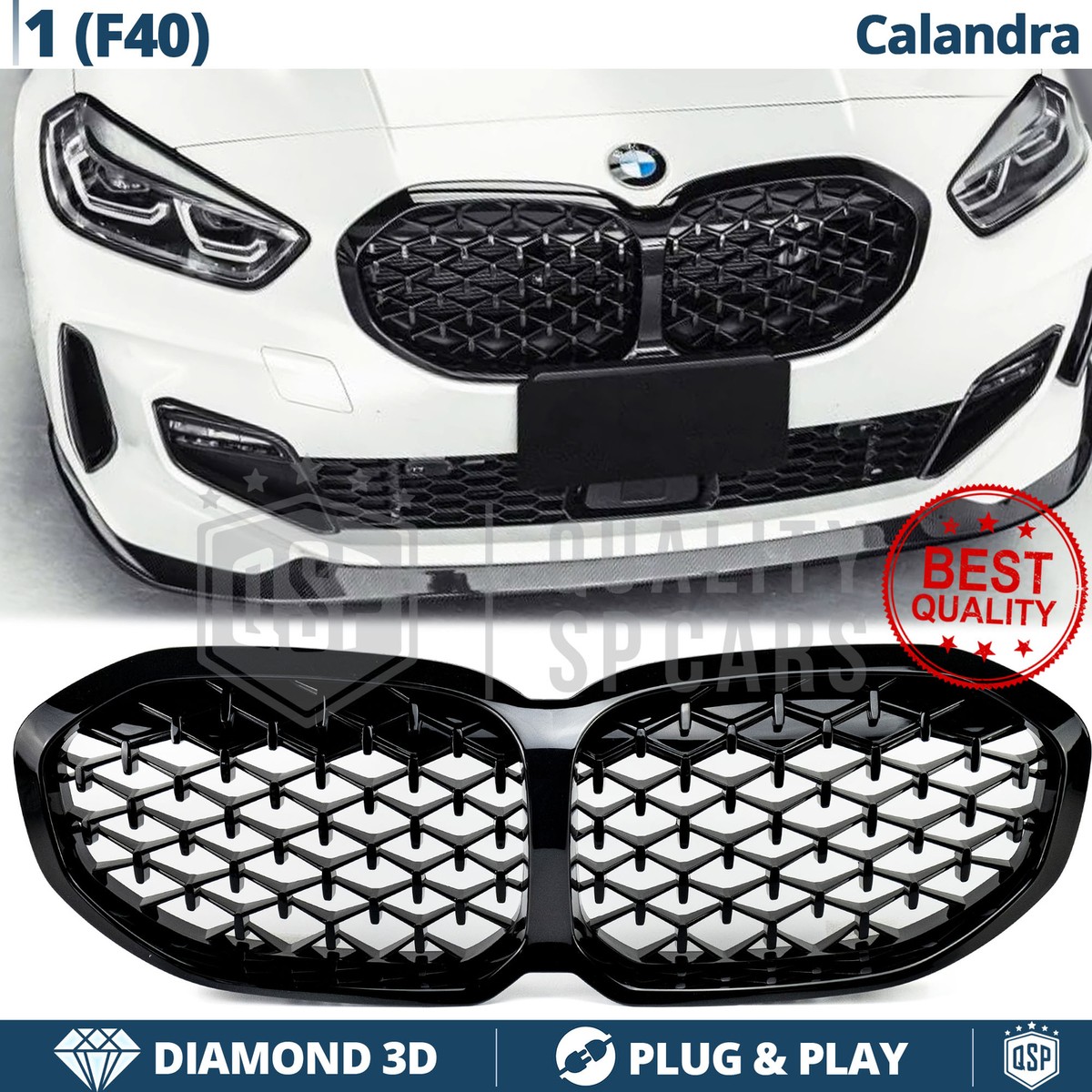 Grill Frontale Griglia Rene Anteriore Per BMW Serie 3 G20 2023 Griglia Da Corsa In Rete Paraurti Superiore Auto Nera Con Foro Fotocamera Griglia Radiatore