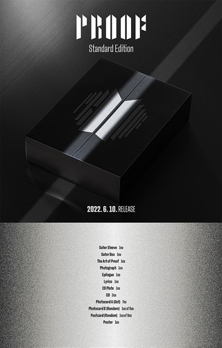 BTS PROOF Album COMPACT/STANDARD EDITION 3CD+POSTER+Photo Book+Card+GIFT SEALED - Picture 2 of 20
