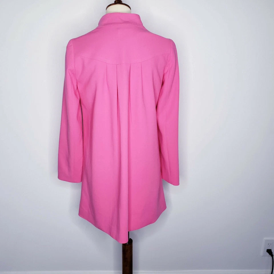 Abrigo Shoshanna Anthropology PInk Estilo Jackie Kennedy Talla 4 Foto 2 de 4