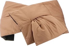 Nuage Reversible Pull Through Scarf Tawny Brown NEW (69)