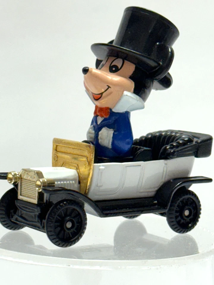 Mickey Mouse con sombrero de copa-blanco modelo T Ford DSNY 2.5" RARO-DE COLECCIÓN-COLECCIONABLE Foto 4 de 4