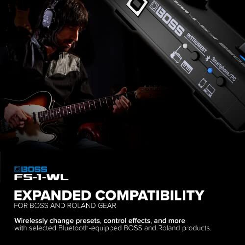 Boss FS-1-WL kabelloses Fußschalterpedal für Gitarre brandneu mit BOX aus Japan - Bild 7 von 7