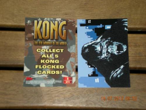 KING KONG N°5/5 TOPPS