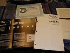 McIntosh MC 2105 brochure Mac 1900 receiver C-28 preamp product analysis