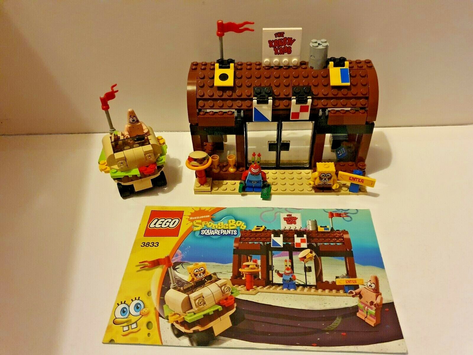 lego spongebob krusty krab set