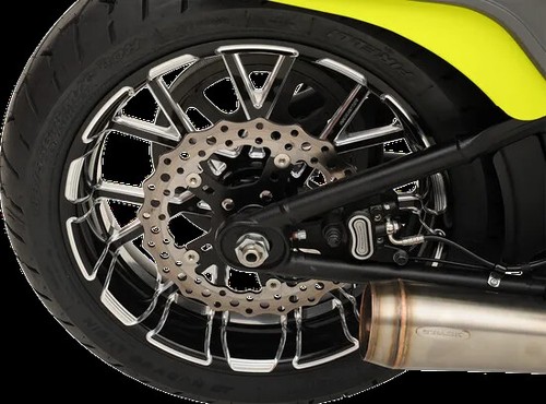 AN Jagged Floating Brake Rotor 11.5in Fr Rr 5-Bolt Heritage Springer 04-07 - Picture 6 of 8