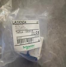 1pcs Schneider LA1KN04 auxiliary contact module 0NO+4NC