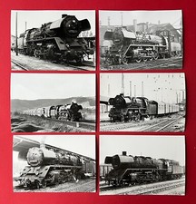6 x DDR Eisenbahn Foto 1976 Dampflok BR 41 1134-0, 41 1130-8, 41 1136-5 ( 130565
