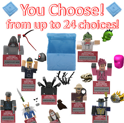 You Choose Roblox Series 3 Mystery Box Toy Code Exclusive Online Item Rare Ebay - roblox design it winner