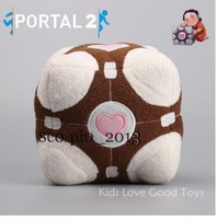 Valve Ps3 Video Game Portal 2 Weighted Companion Cube Plush Stuffed Toy 666 Valve Ps3 Video Game Portal 2 Weighted Companion Cube Plush Stuffed Toy 666