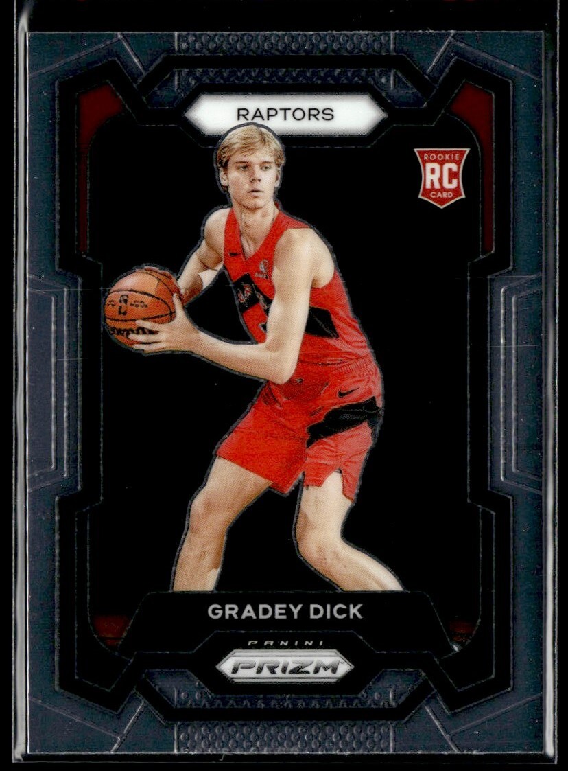 2023-24 Panini Prizm Gradey Dick RC Toronto Raptors #134
