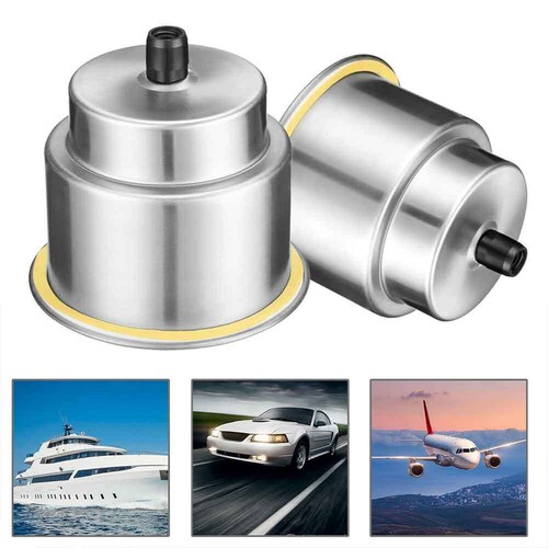 2x Stainless Steel Cup Drink Holders for Marine Boat Truck Car Camper RV w Drain - Picture 3 of 12