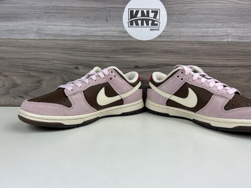 *Nike Dunk Low 'Neapolitan' Pink Cacao Wow White Ivory | HM0987 200 Women's - 第 6/9 張圖片