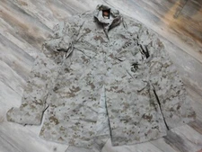 US NAVY DESERT MARPAT MCCUU BLOUSE SHIRT SIZE MED-REGULAR