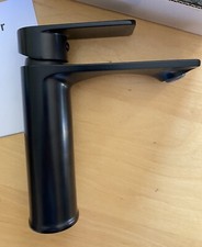 Matte Black Single-Handle High Arc Bathroom Faucet One Hole Or Three