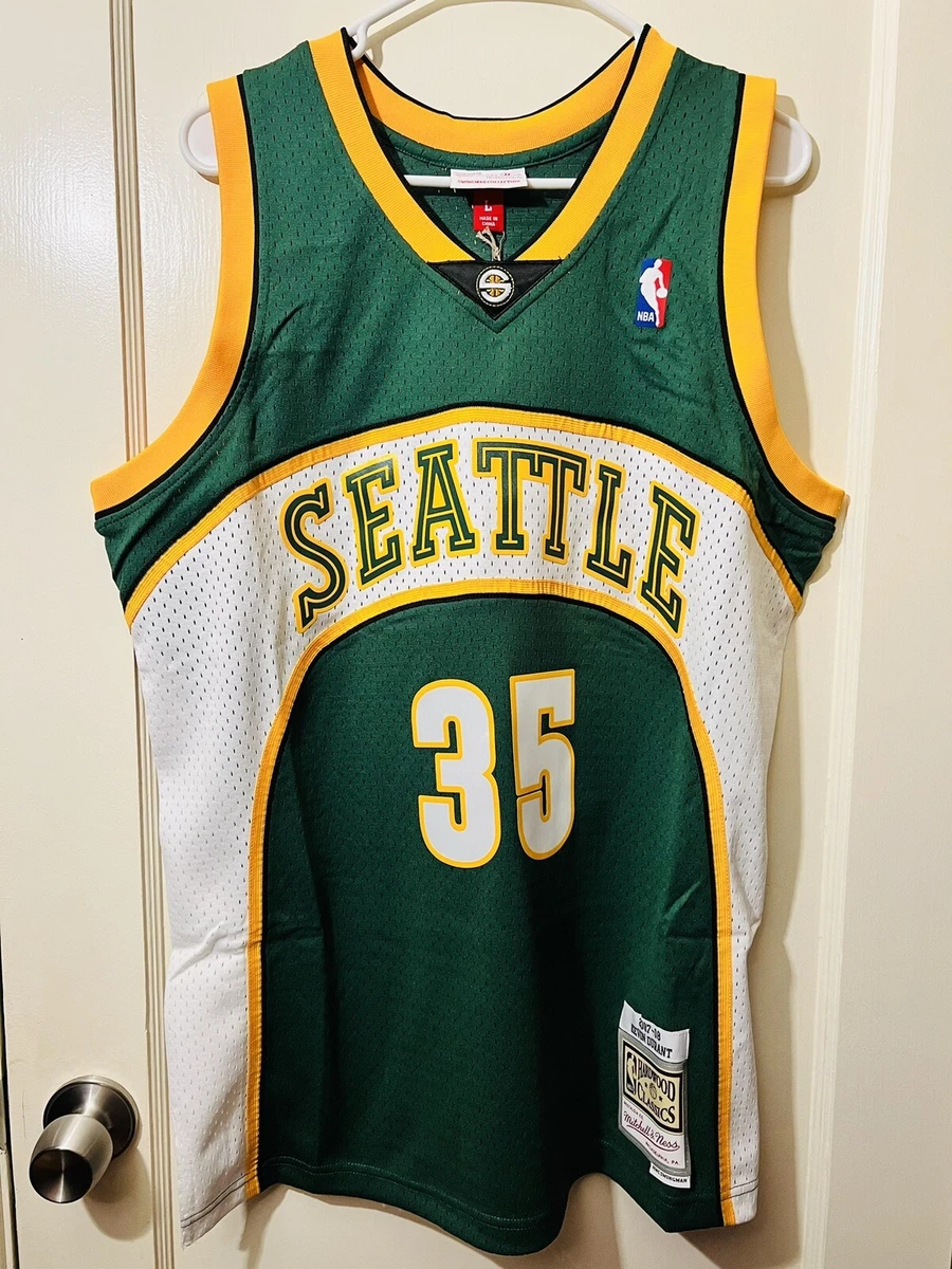 Mitchell & Ness Kevin Durant NBA Swingman Jersey Green Size L