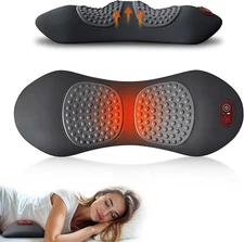 3 in 1 Upadate Rechargeable Electric Lumbar Support Pillow with Adjustable Heigh