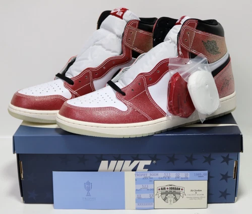 Nike Air Jordan 1 Retro High OG SP Trophy Room Chicago Mens Size 13 - DA2728 100