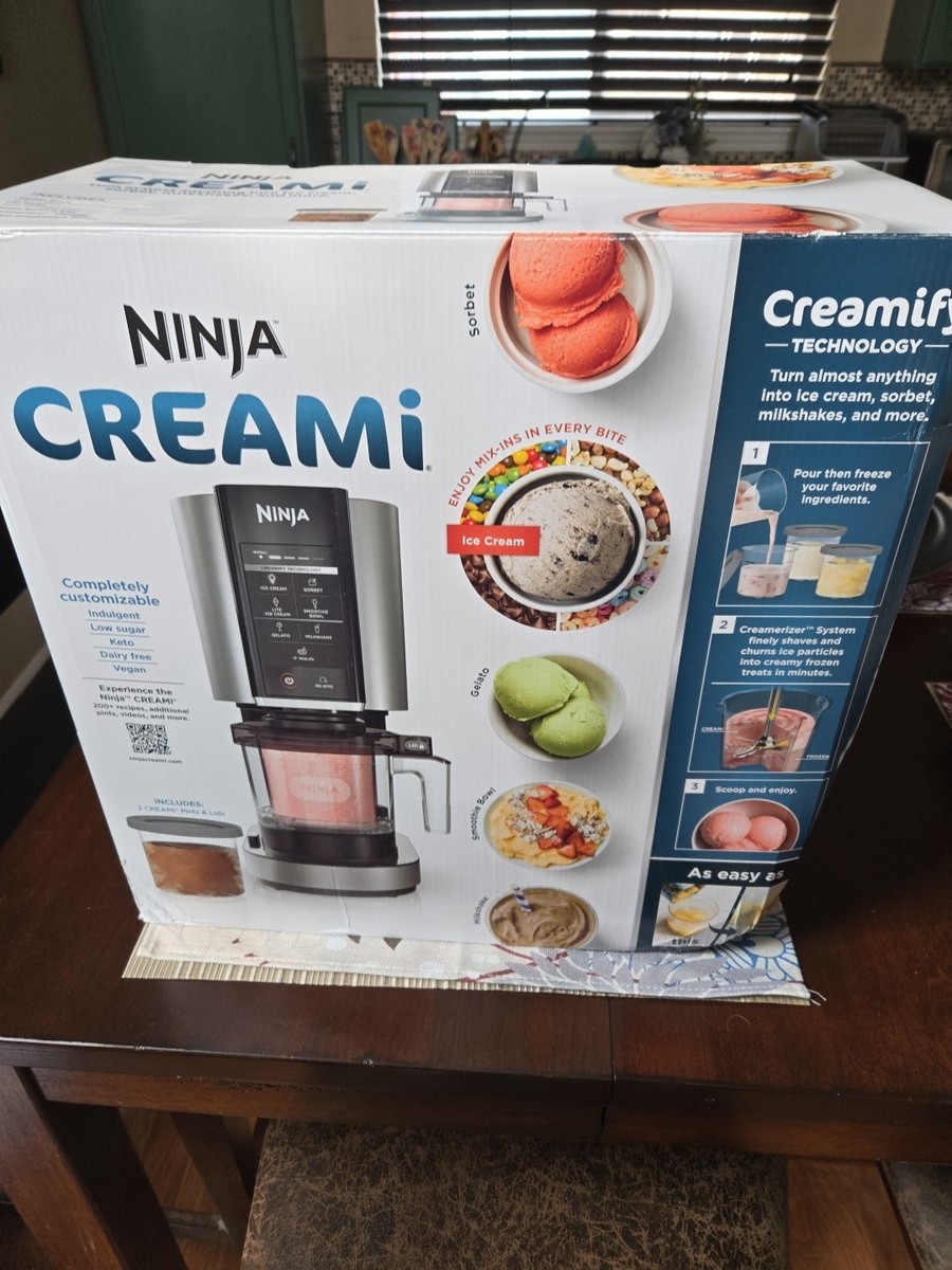 Ninja NC300 CREAMi Ice Cream Maker - Silver | eBay