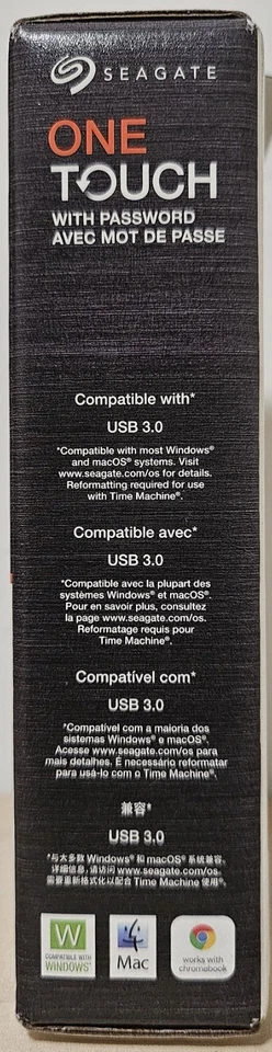 Seagate One Touch w/ Password - 2TB External Hard Drive Portable HDD 3.0 - Image 3 of 4