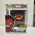 Funko Pop! Vinyl: Marvel - Red Hulk Glows in the Dark) (Red) -  New In Box