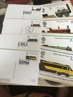 GB STAMPS ROYAL MAIL OFFICIAL PHQ POSTCARD RAILWAY FIRST DAY COVER