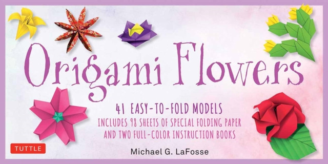 Origami Flowers Kit by Michael G. LaFosse (Kit)