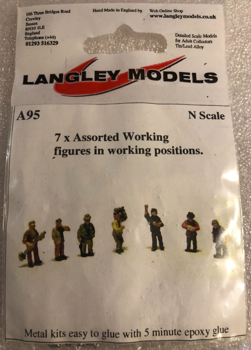 Town Park Bande Socle A102 Non Peint N Gauge Échelle Langley Models Kit 1/148 EB - Foto 5