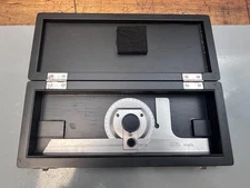 Carl Mahr Universal Bevel Vernier Protractor w/ Case Esslingen Germany