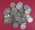 ROLL OF 90% SILVER MERCURY DIMES (50 PCS) $5 FACE VALUE