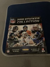 2015 Panini NFL Sticker Collection Album 417 applied stickers