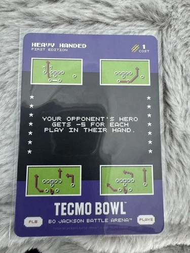 2026 Bo Jackson Battle Arena Techmo Bowl #PL8 Heavy Handed SSP