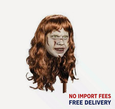 The Exorcist™ Regan Deluxe Horror Mask with - One Size - Trick Or Treat Studios