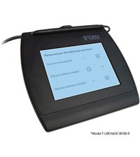 T-LBK766-BHSB-R Topaz Signature Capture Pad LCD 4x5 USB Serial T-LBK766-BHSB-R