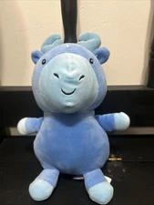 2020 Animal Adventure Blue Moose Plush 11" Lovey Soft Squishy Stitched Eyes New!