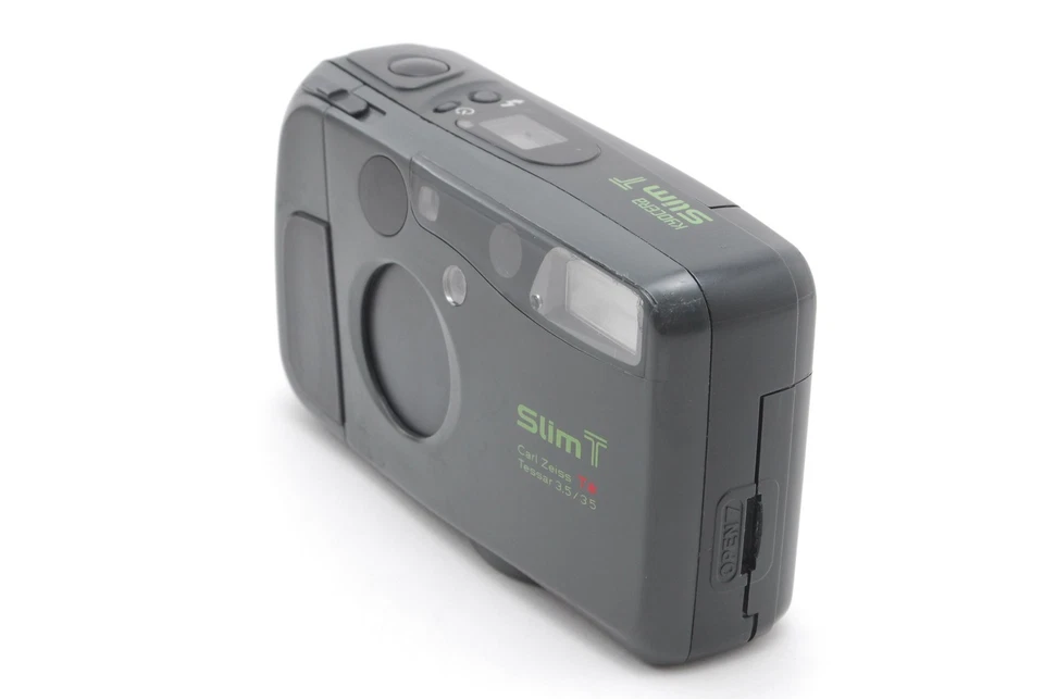 Kyocera Slim T Yashica T4 Point & Shoot Camera 35mm From JAPAN [NEAR MINT] - Image 3 of 4