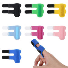 7 Pcs Finger Splint, 7 Colors Trigger Thumb Splints for Middle/Ring/Index/Pinky