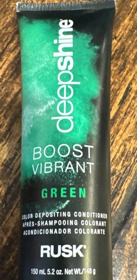 Rusk Deepshine Boost яркий зеленый осаждающий кондиционер 5,2 унц - Изображение 3 из 4