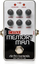 EHX Electro-Harmonix Nano Deluxe Memory Man Analog Delay Effects Pedal