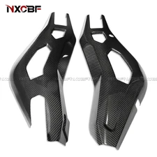 For 2024 BMW M1000XR 100% Carbon Fiber Rear Swingarm Frame Guard Fairing