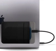 2-Pocket Adhesive Pouch for Laptop