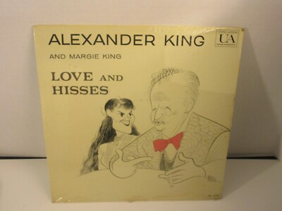 SEALED 1960 ALEXANDER & MA. KING Love & Hisses LP UA HIRSHFELD Cover Comedy JK21