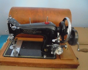 old sewing machine case