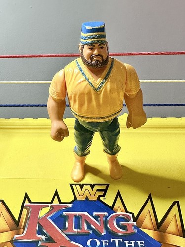 WWE WWF Hasbro Series 1 - Akeem Wrestling Figure...