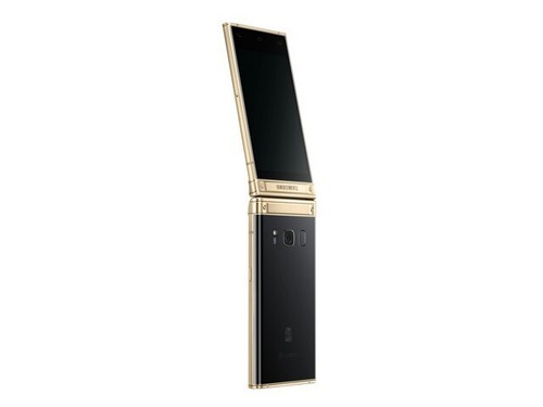 Samsung SM-W2018 Gold 6+64GB Dual 12MP NFC 4.2" FHD 4G Android Flip Smartphone - Picture 10 of 24